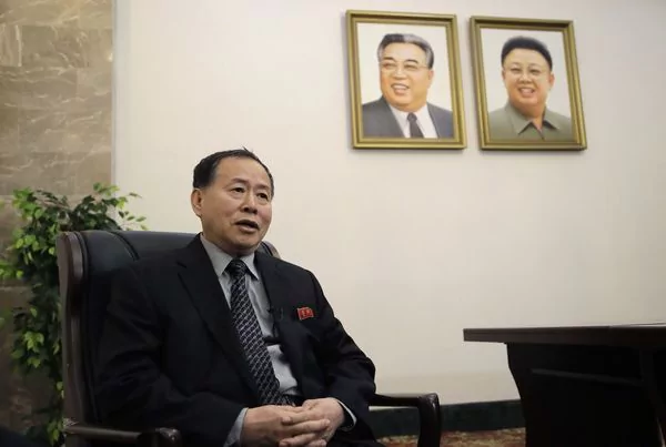 Han Song Ryol, vice canciller de Corea del Norte.