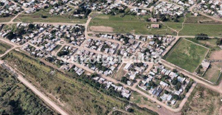 Vista aérea del barrio El Chaparral. (Captura de pantalla Google Maps)