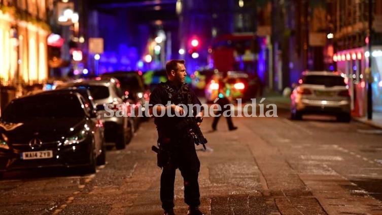 Máxima alerta en Londres tras los ataques. (Foto: Clarín)