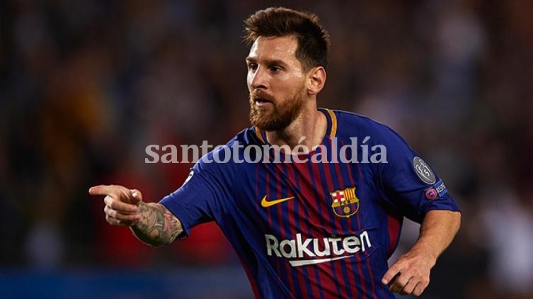 Messi hizo un doblete en el estreno de Barcelona en la Champions.