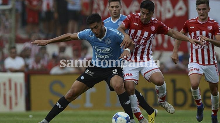 Unión empató 1 a 1 con Belgrano y cerró el 2017.