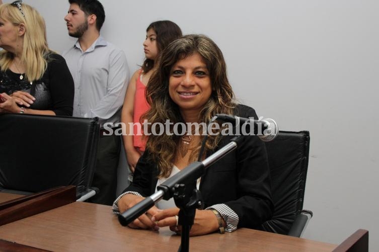 Gabriela Solano ya es concejal de la ciudad.