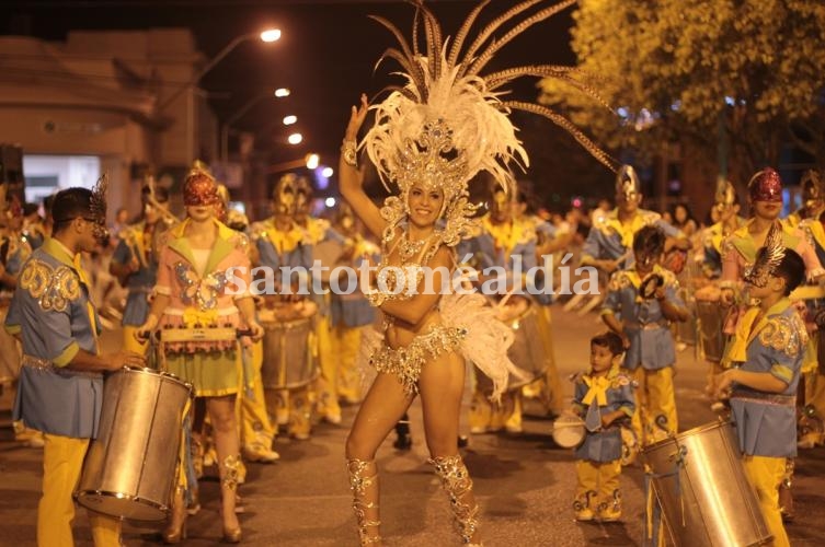 Los carnavales santotomesinos 2018. (Foto: Municipalidad de Santo Tomé)