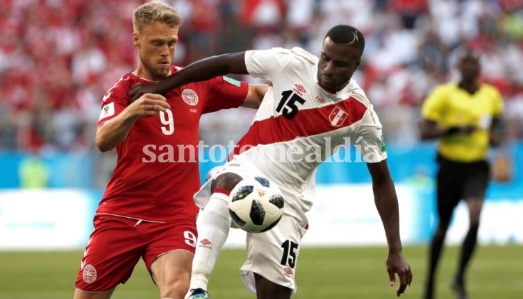 Perú perdió con Dinamarca en su primera presentación en Rusia 2018.