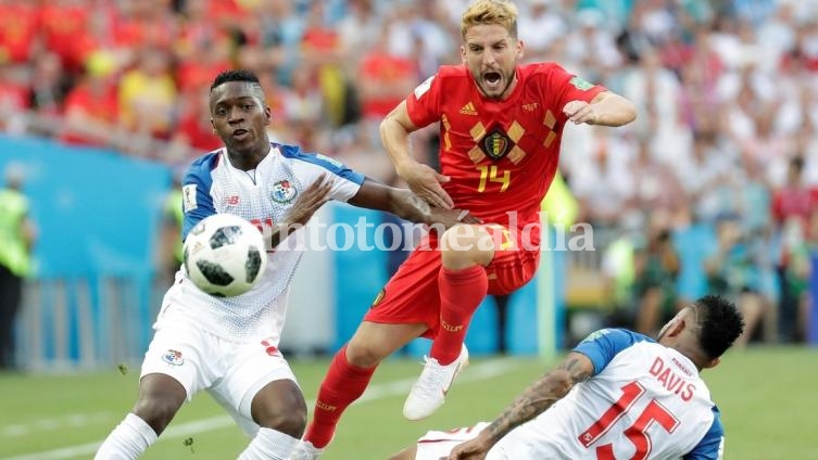 Bélgica le ganó 3-0 a Panamá.