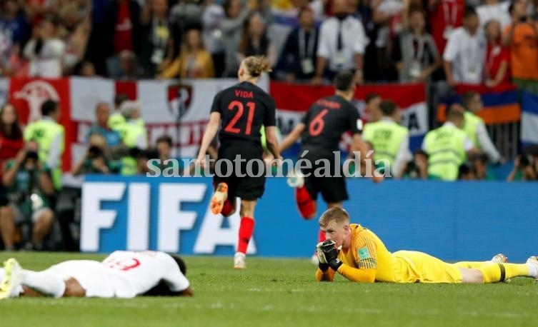Croacia derrotó 2-1 a Inglaterra en la semifinal del Mundial Rusia 2018.