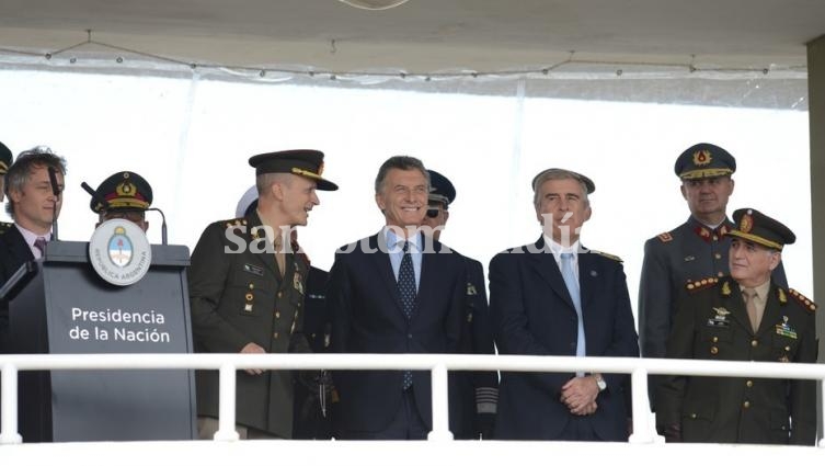 Macri anunció cambios en las Fuerzas Armadas.