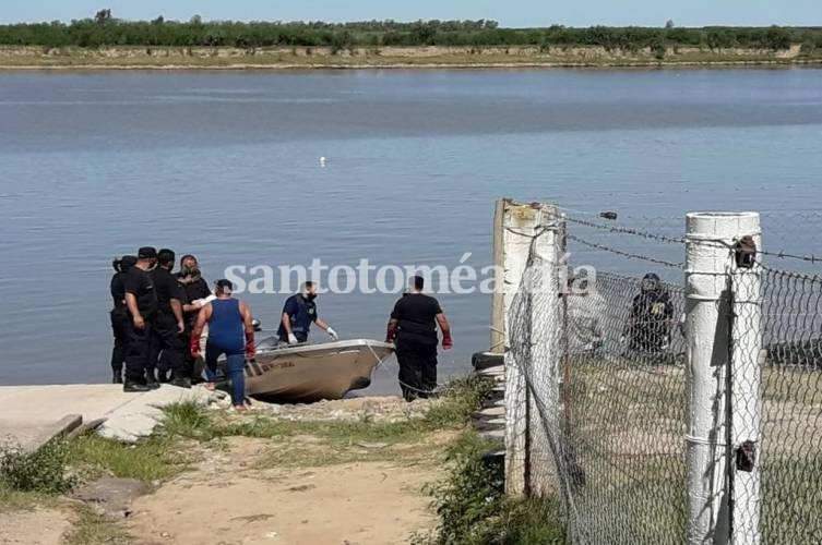 Hallaron un cadáver en aguas del Río Coronda a la altura de Sauce Viejo