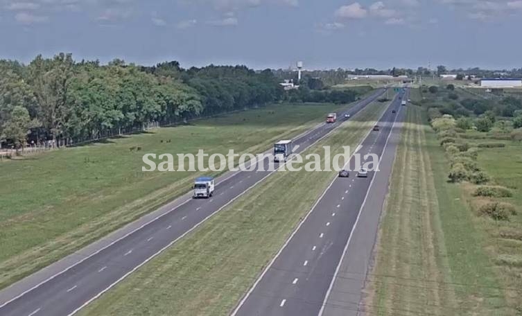 Este martes habrá cortes en la autopista Rosario-Santa Fe por tareas de repavimentación