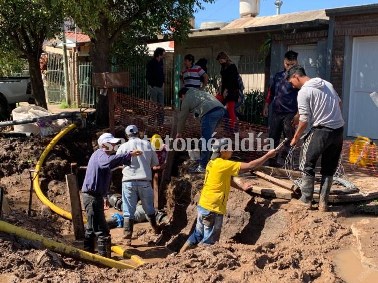 La Municipalidad informó que se normaliza el servicio de agua potable en el sector abastecido por el tanque General Paz
