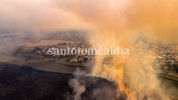 La Municipalidad denunció los incendios en la zona de islas y solicitó actuar como querellante