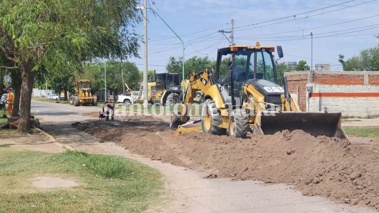 La Municipalidad avanza con un programa de obras en ocho barrios de la ciudad