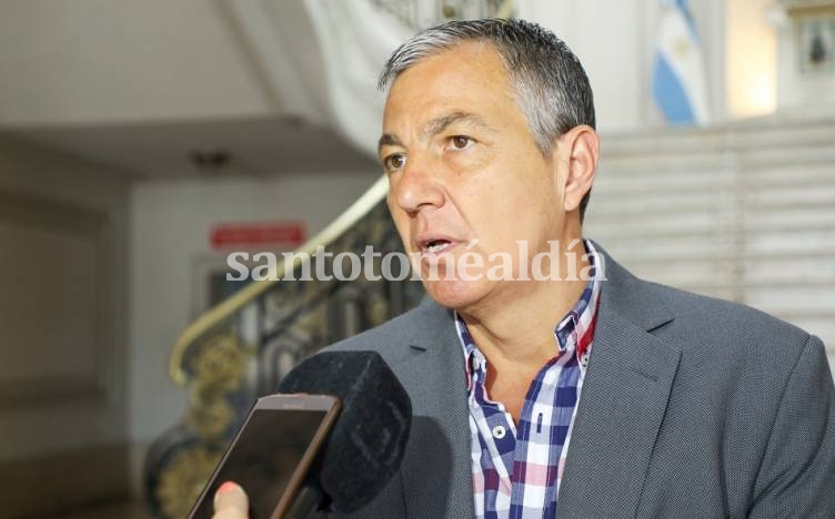 Juan Manuel Pusineri, ministro de Trabajo, Empleo y Seguridad Social de la provincia.