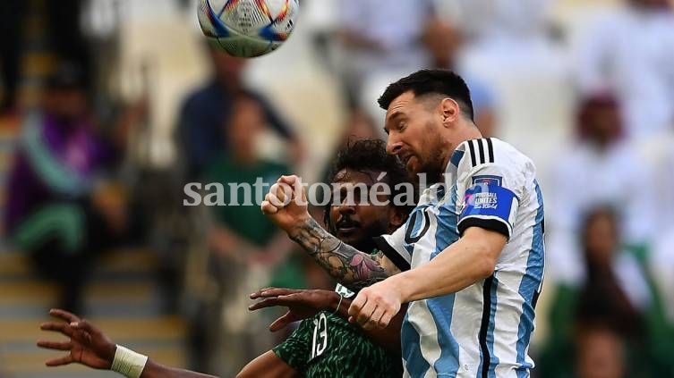 Argentina cayó ante Arabia Saudita en el debut