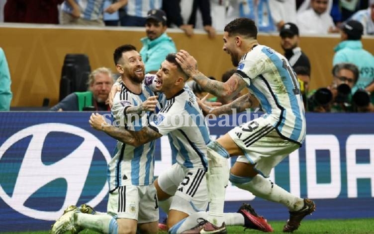 Argentina se consagró campeón del Mundo.