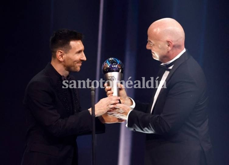 Lionel Messi se quedó con el premio The Best al mejor futbolista del mundo.