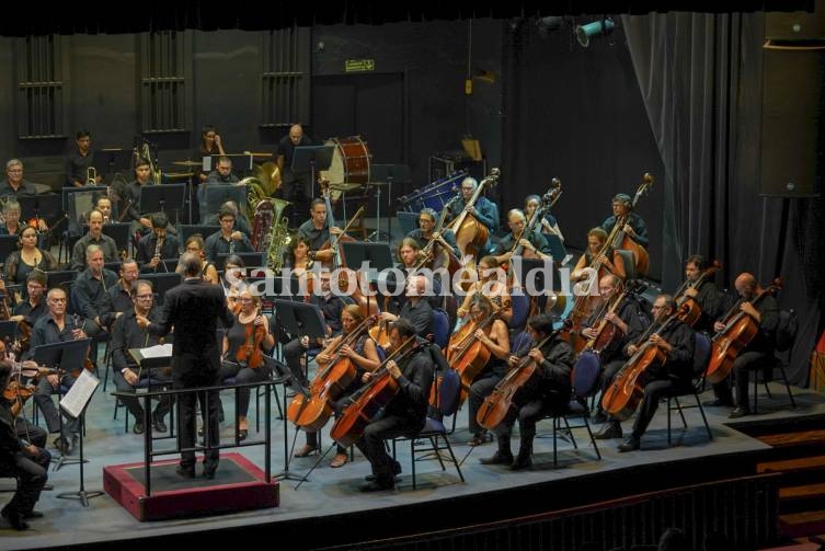 Inicio de temporada de la Orquesta Sinfónica Provincial de Santa Fe. (Foto: GSF)