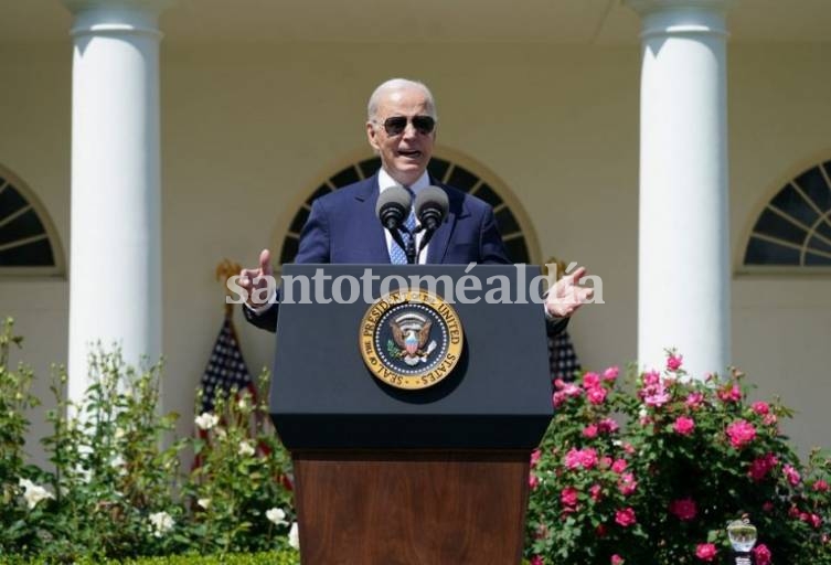 El presidente de los Estados Unidos, Joe Biden, organiza el evento del Maestro del año 2023 en la Casa Blanca en Washington. (Foto: NA)