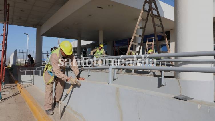 Se trata de obras en la plataforma, exterior y en salas de migración, aduana, sanidad de frontera y Senasa. (Foto: GSF)