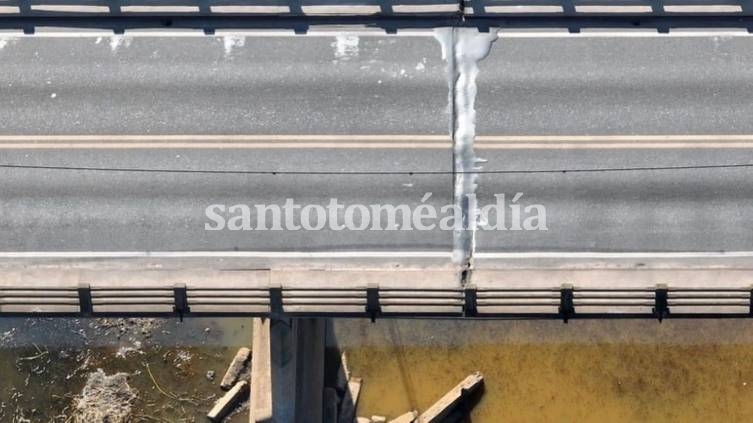 Grieta en el puente Carretero: la Municipalidad emitió un comunicado oficial
