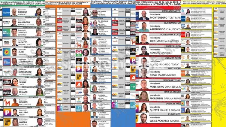 Elecciones 2023: el Tribunal Electoral dio a conocer las boletas para las PASO