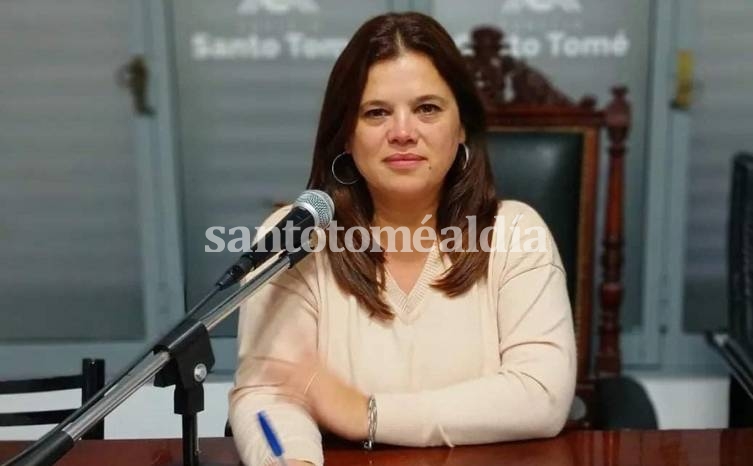 Natalia Angulo, presidenta del Concejo Municipal.