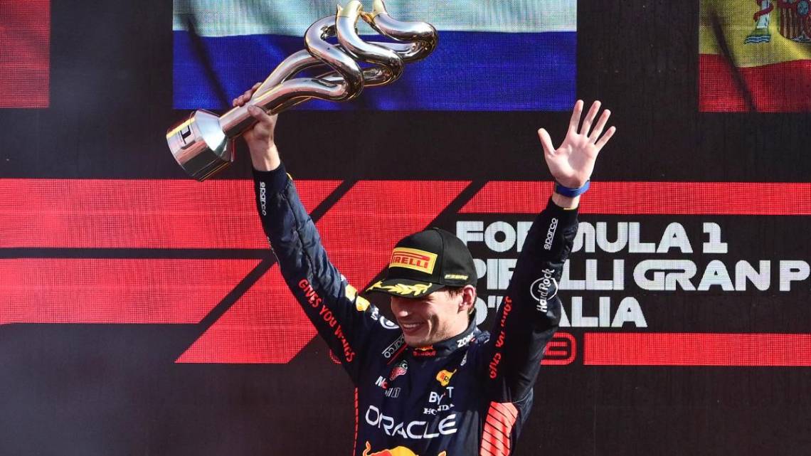 Verstappen hizo historia en la F1. (Foto: AFP)