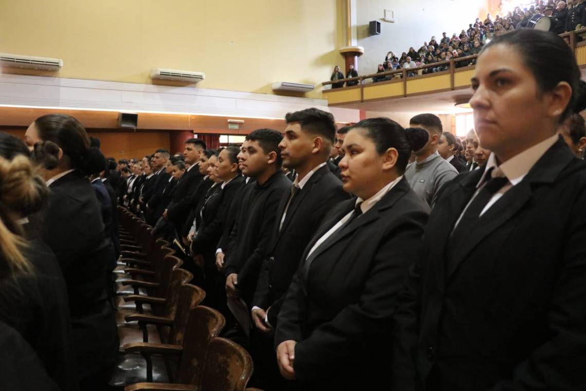El acto se realizó en el Colegio Inmaculada Concepción ubicado en la ciudad de Santa Fe.. (Foto: GSF)