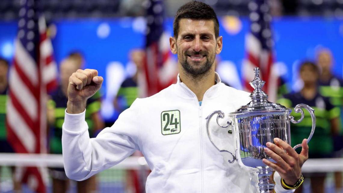 Djokovic con su cuarto US Open y su 24 Grand Slam (@ATPTour_ES).