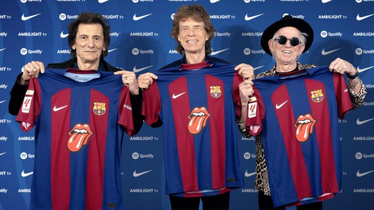 El Barcelona utilizará el logotipo de los Rolling Stones en la camiseta