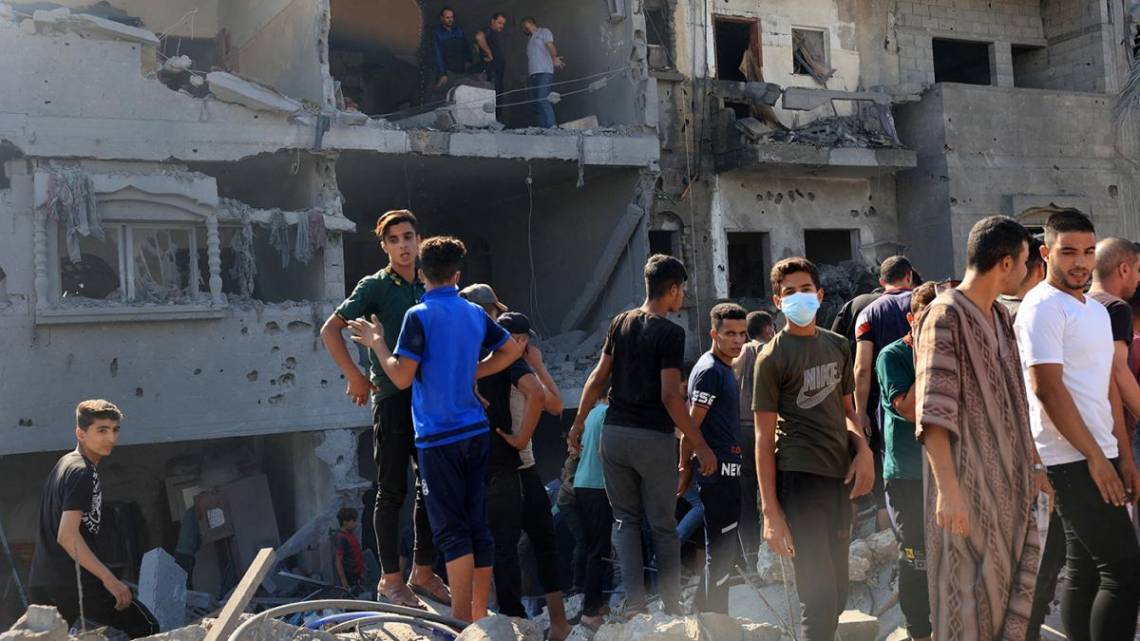 El Ministerio de Salud de Hamas indicó este viernes que 7.326 personas murieron en la Franja de Gaza desde el 7 de octubre. (Foto: AFP)
