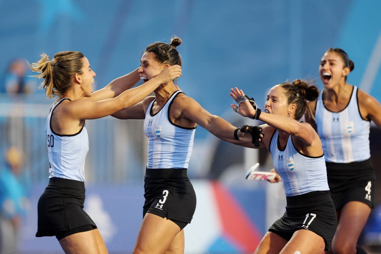 Las Leonas ganaron la medalla de oro en hockey femenino en los Juegos Panamericanos.