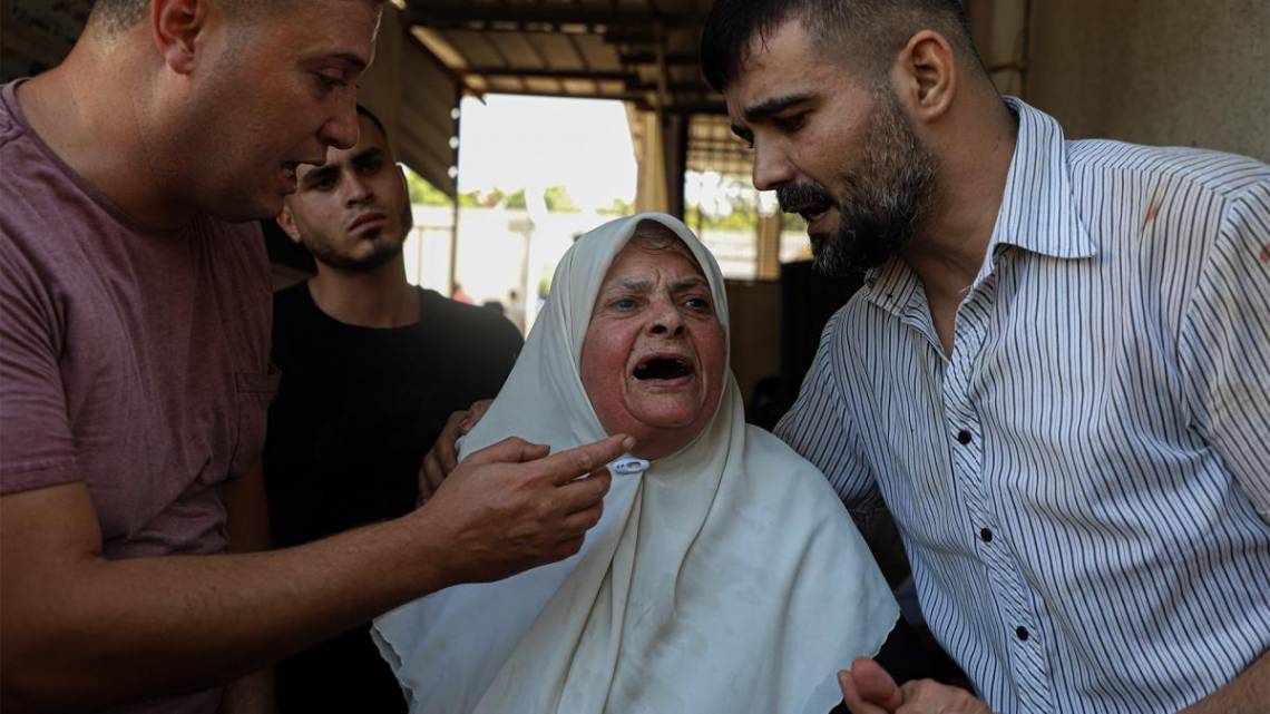  Atacaron un hospital en Gaza.