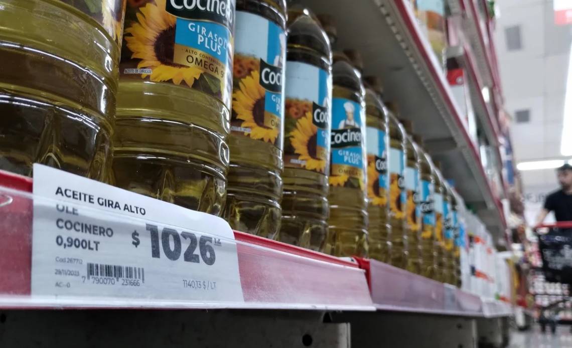 Continúan registrándose aumentos de los precios de los alimentos en los supermercados. (Foto: Noticias Argentinas)