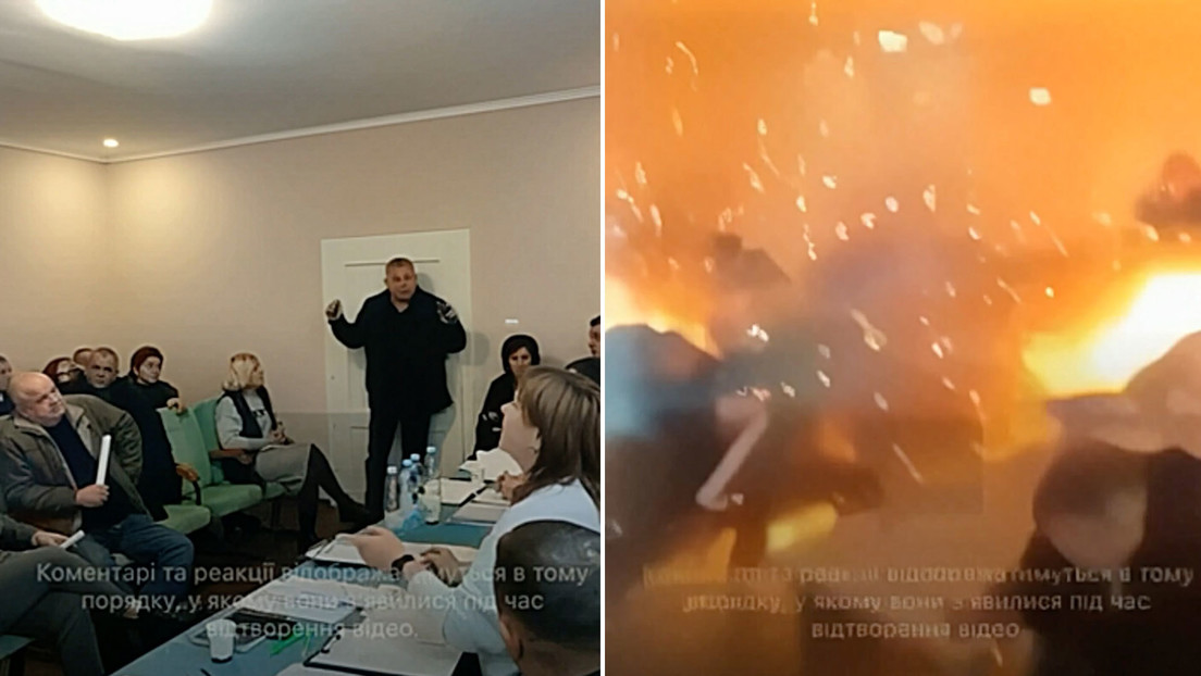 Un diputado ucraniano detonó tres granadas en medio de una sesión de un Concejo local