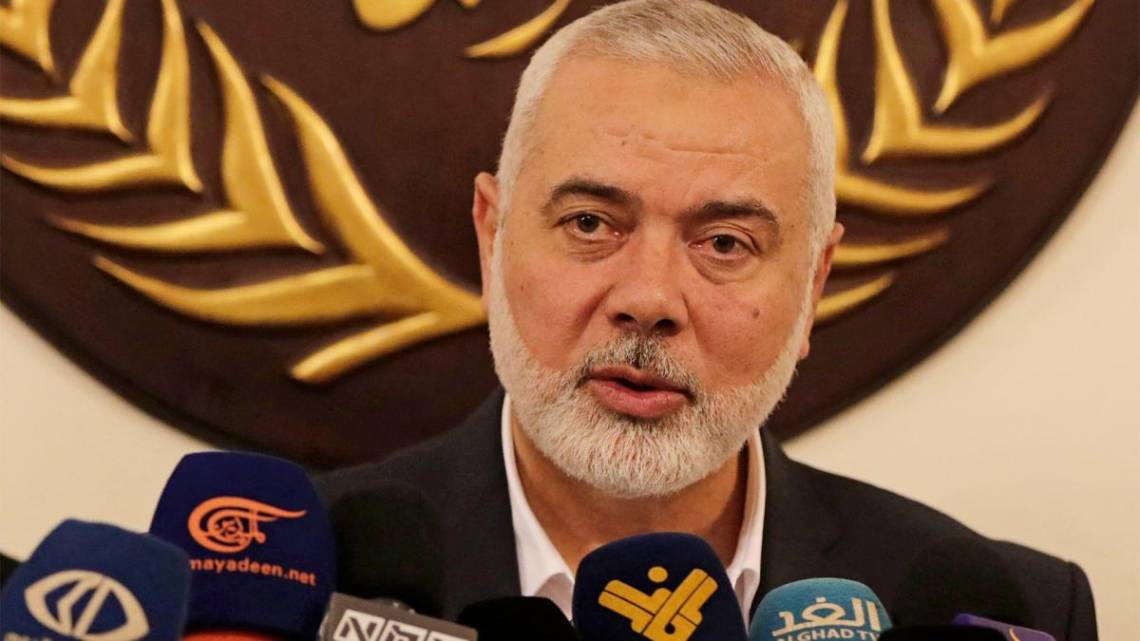 El líder de Hamas llegó a Egipto para iniciar conversaciones sobre un alto el fuego con Israel