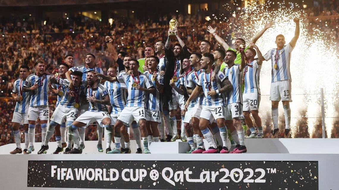 Argentina finalizó el 2023 en el primer lugar del ranking mundial