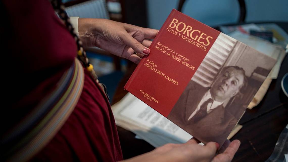 Impulsan la repatriación de los restos de Jorge Luis Borges. (Foto: Cris Sille - Télam)