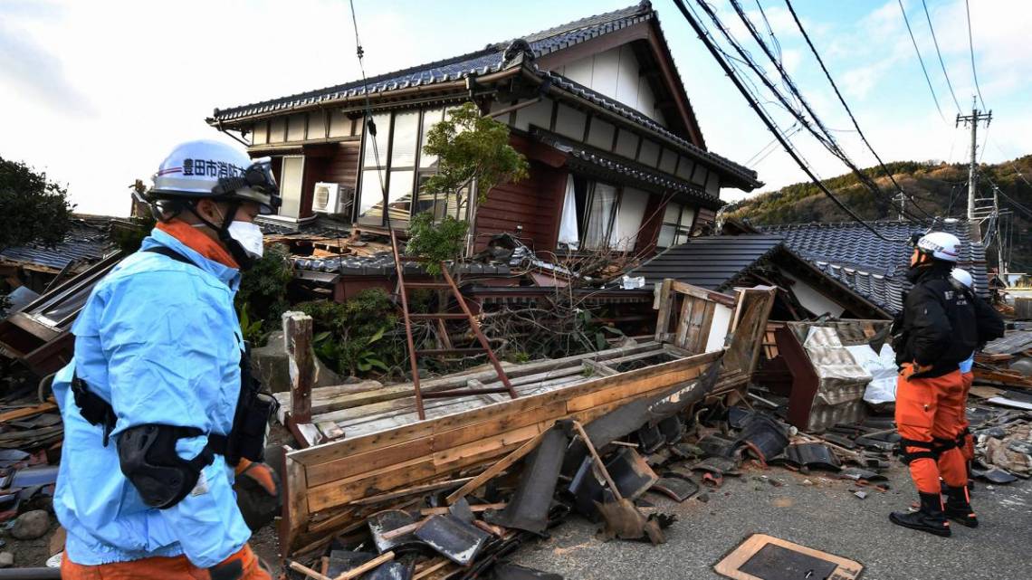 Los sismos que sacudieron a Japón dejaron 48 víctimas fatales. (Foto: AFP)