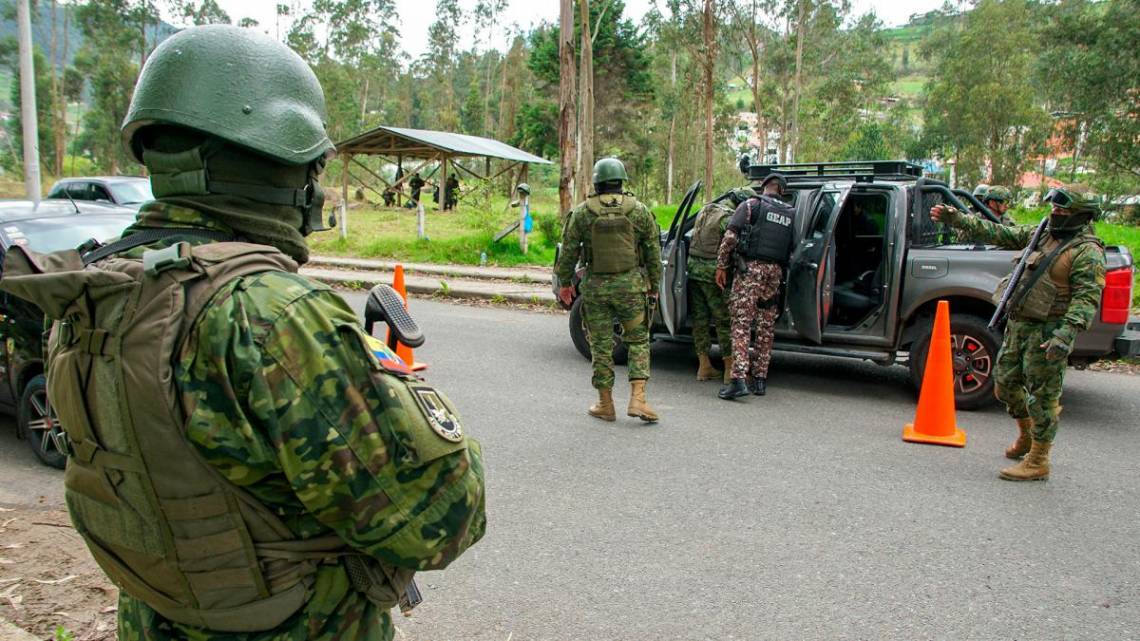 El presidente de Ecuador ordenó movilizar las Fuerzas Armadas por la crisis de violencia. (Foto: Télam)