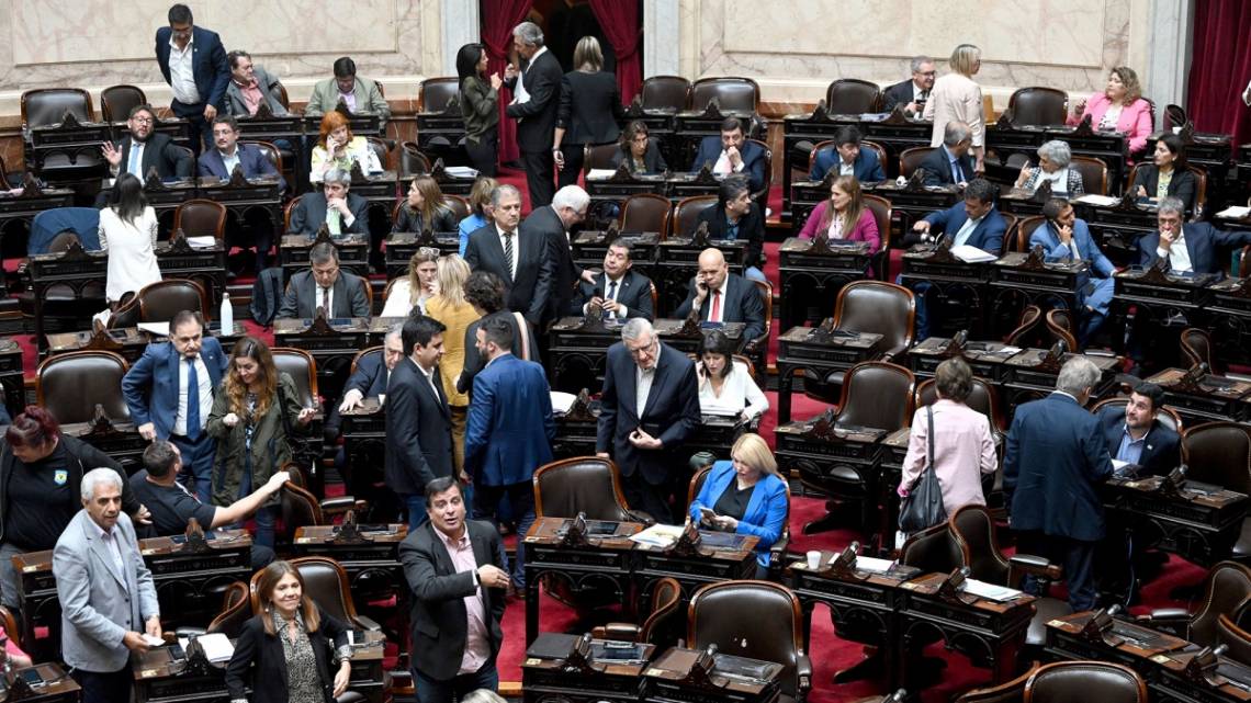  El Gobierno envió las modificaciones en Ganancias a la Cámara de Diputados.  (Foto: Télam)