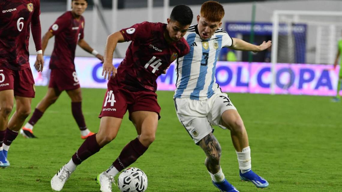Con polémica, Argentina empató con Venezuela en el primer partido de la Fase Final del Preolímpico