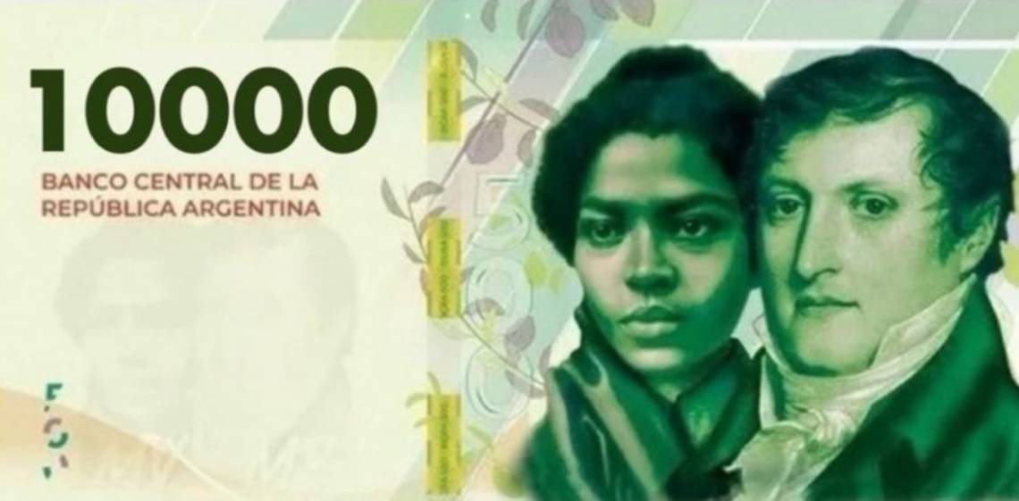 En el nuevo billete estarán las figuras de Manuel Belgrano y de la heroína de la Guerra de la Independencia, María Remedios del Valle.