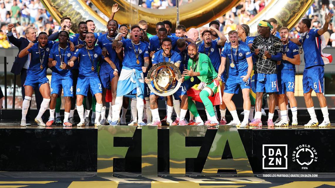 El Chelsea goleó 3-0 al PSG y se consagró campeón del Mundial de Clubes