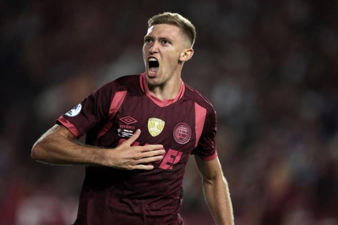 Con un gol de Castillo, Lanús superó a Flamengo en el primer duelo de la Recopa