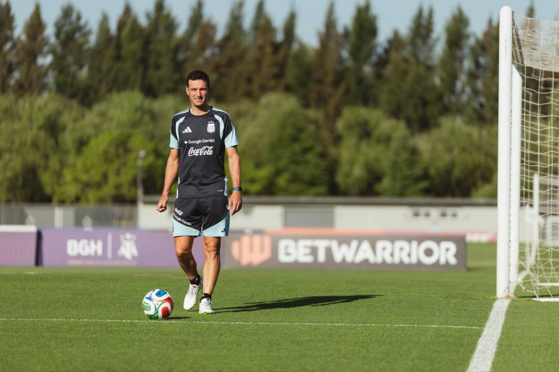 Con Messi como eje, Scaloni define el equipo para el duelo ante Mauritania