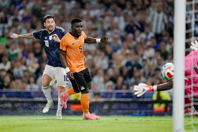 Argentina marcó diferencias con Zambia y goleó 5 a 0