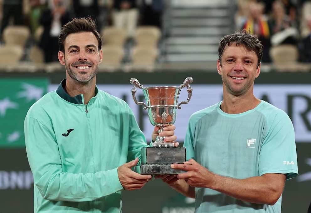 El argentino Horacio Zeballos se quedó con el título de dobles en Roland Garros