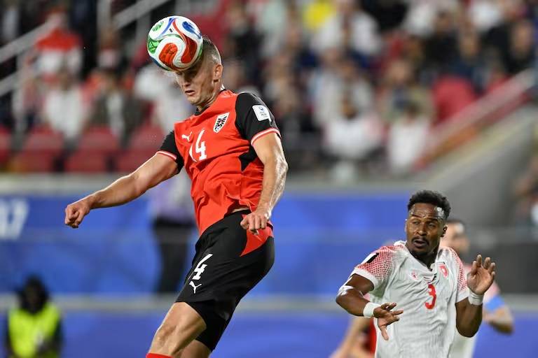 Austria sufrió más de la cuenta, pero debutó con una victoria ante Jordania