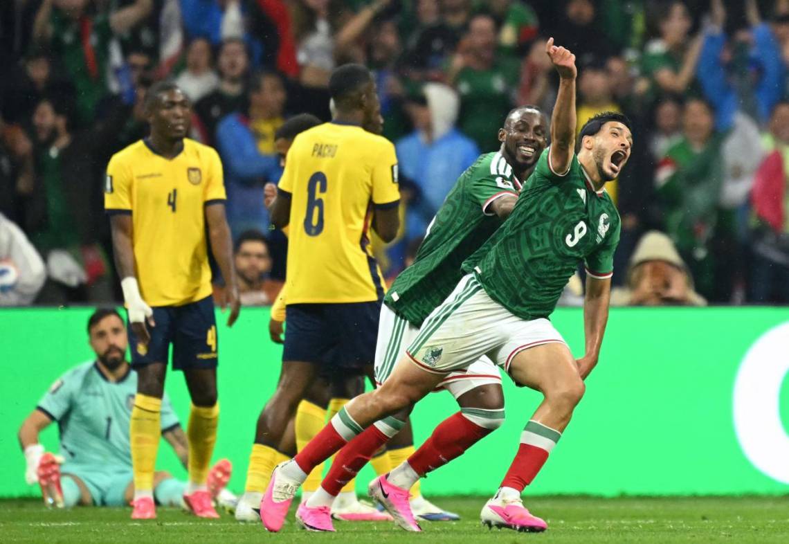 México venció a Ecuador y se metió en los octavos de final del Mundial